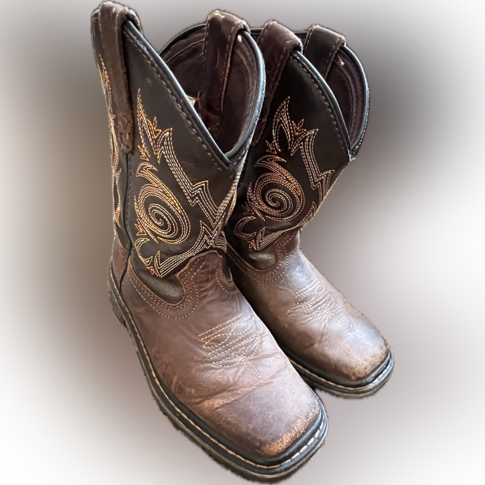 GEORGIA BOOTS | little boys | 12.5M | 8” CARBO TEC BROWN |